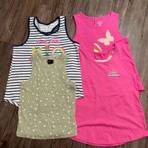 Girls Tank Tops Size 7/8